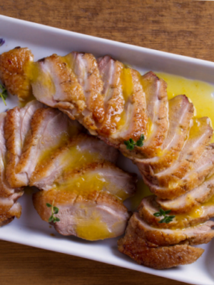 Duck SMOKED DUCK BREAST IN ORANGE SAUCE