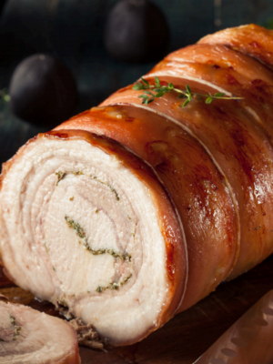 procetta LEMONGRASS GARLIC PORCHETTA