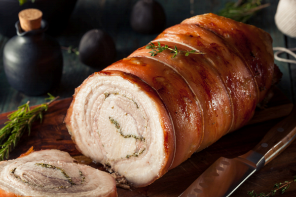 procetta LEMONGRASS GARLIC PORCHETTA