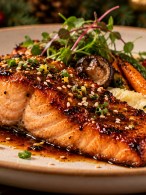 HOUSE MISO GLAZED SALMON